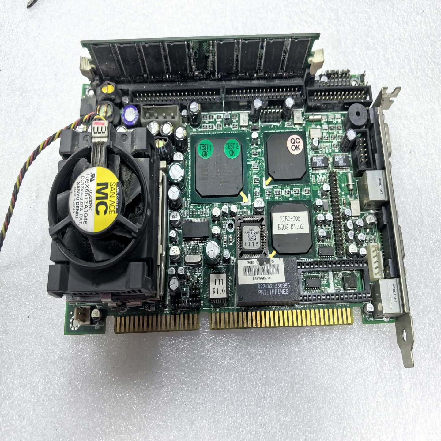 咨询-瑞传工控机设备主板ROBO-605R1.02送CPU