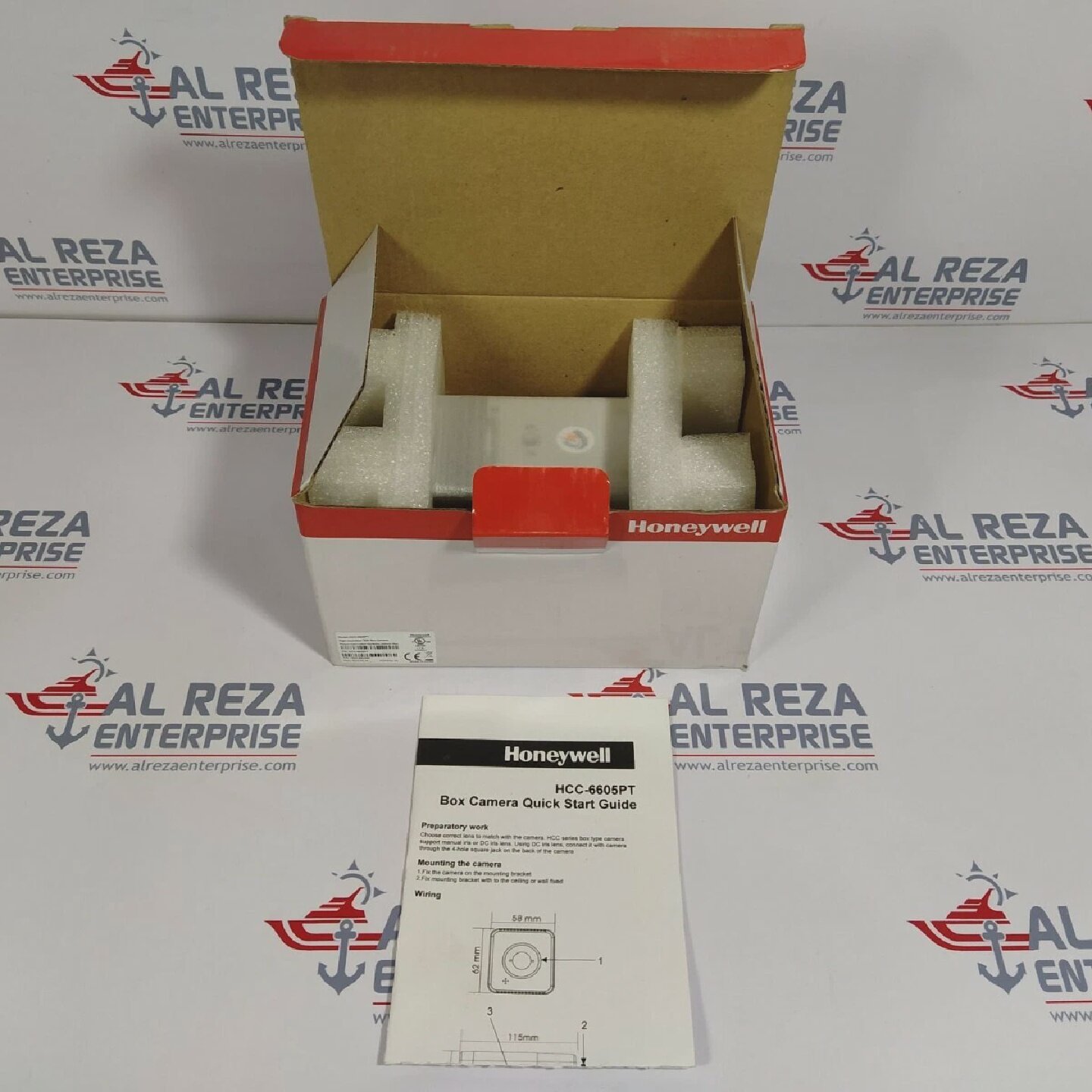 Honeywell HCC6605PT High Resolution TDN Box Camera 12VDC24VA - 实物图