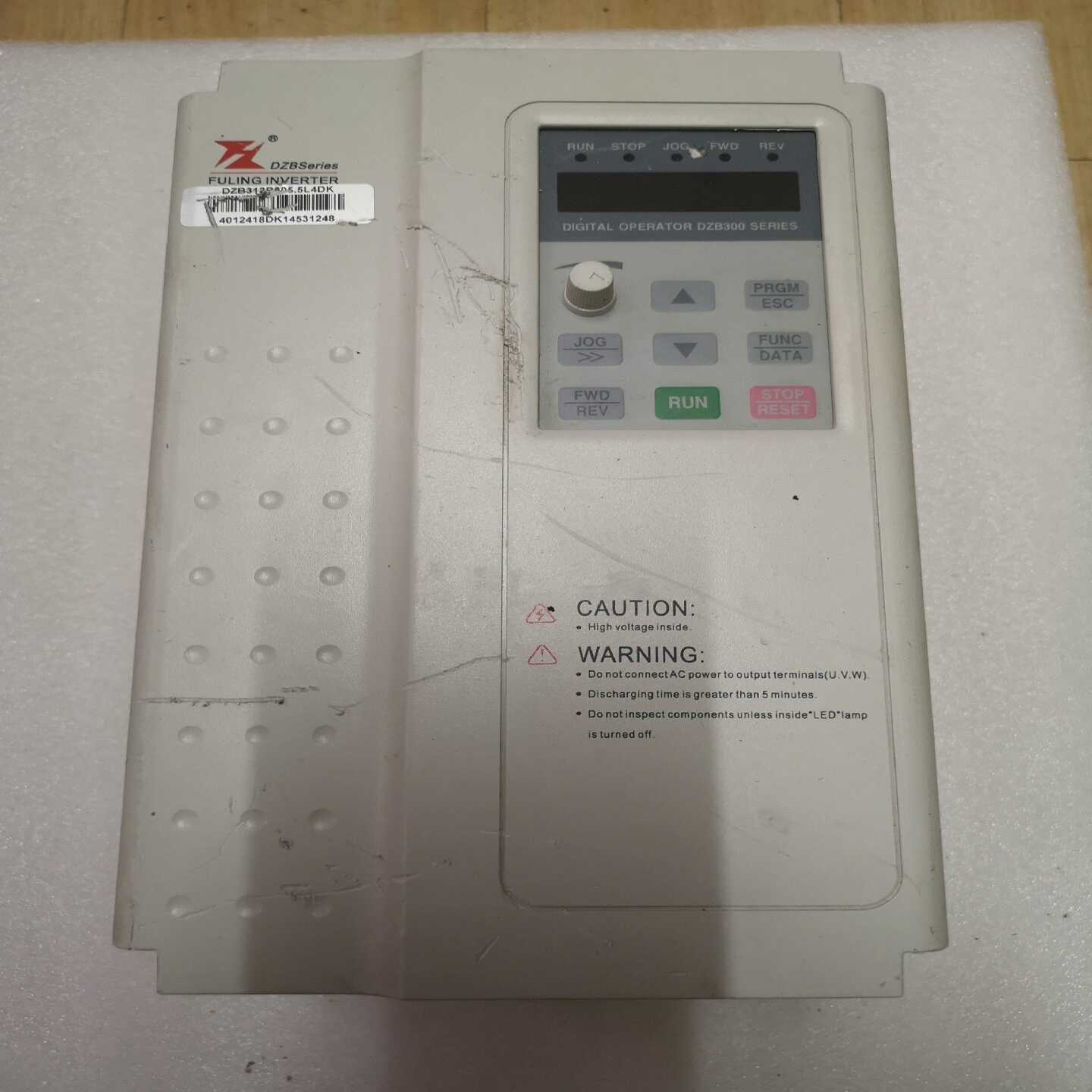 富凌变频器，DZB312B005.5L4DK，5.5KW，拆--议价商品