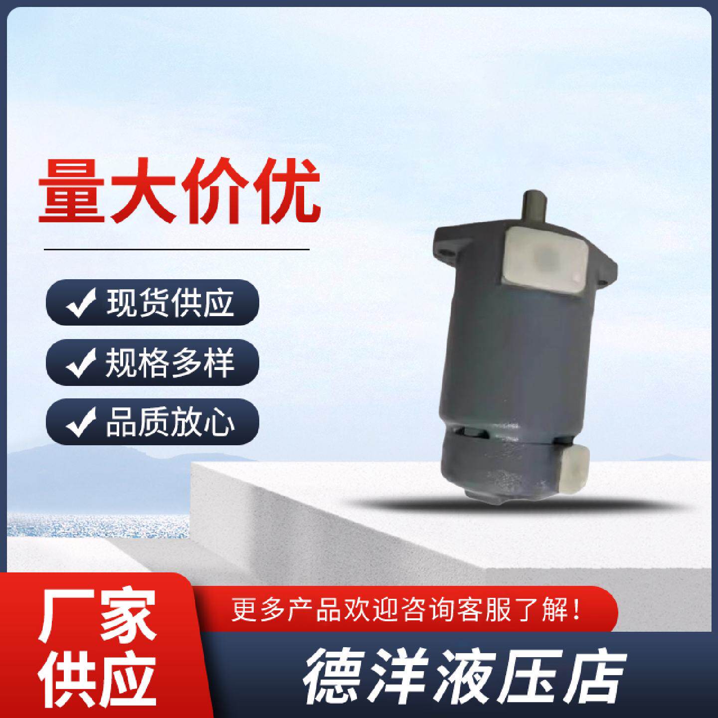 询价注塑机液压帮浦SQP3225141CC18叶片泵油泵SQP2121111BA18