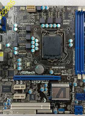 华擎Z68M/USB31155针Z68游戏主板支持超-议价