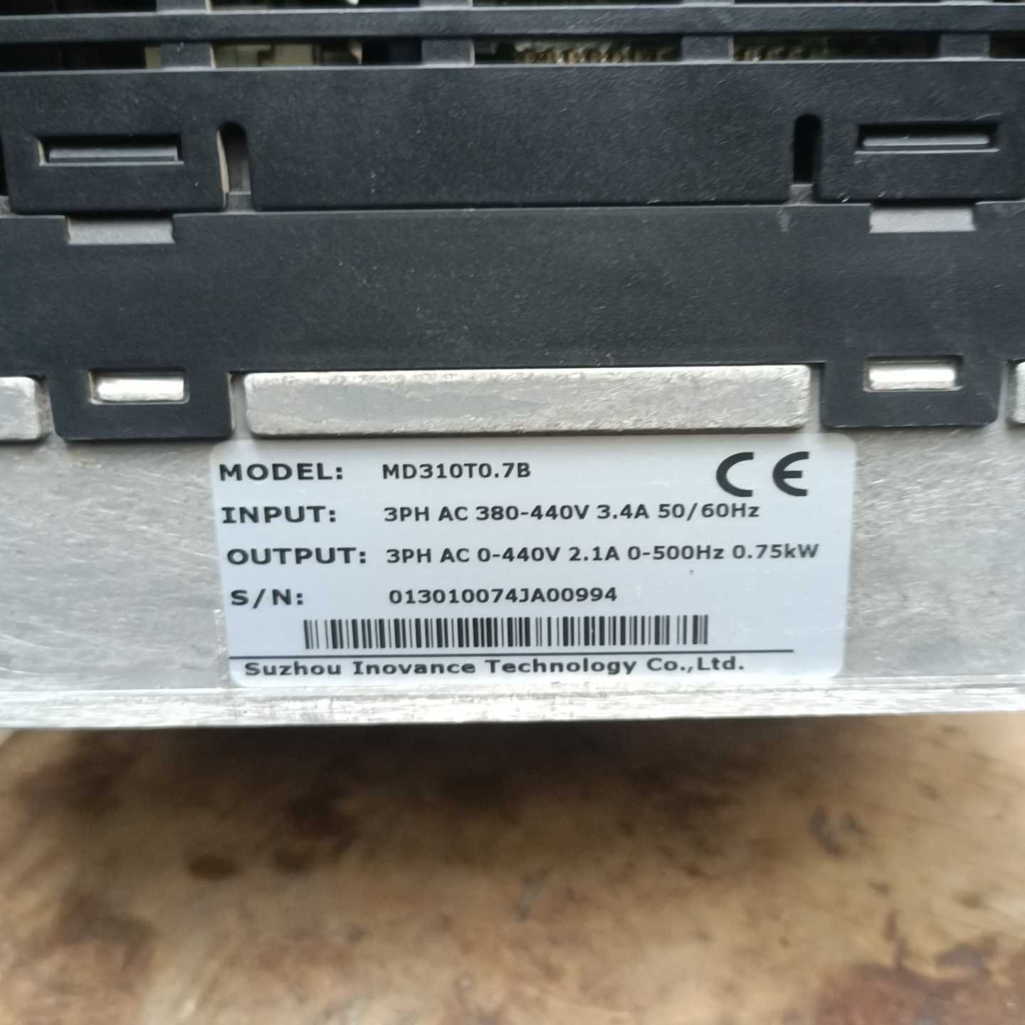 咨询-汇川变频器MD310T0.7B。