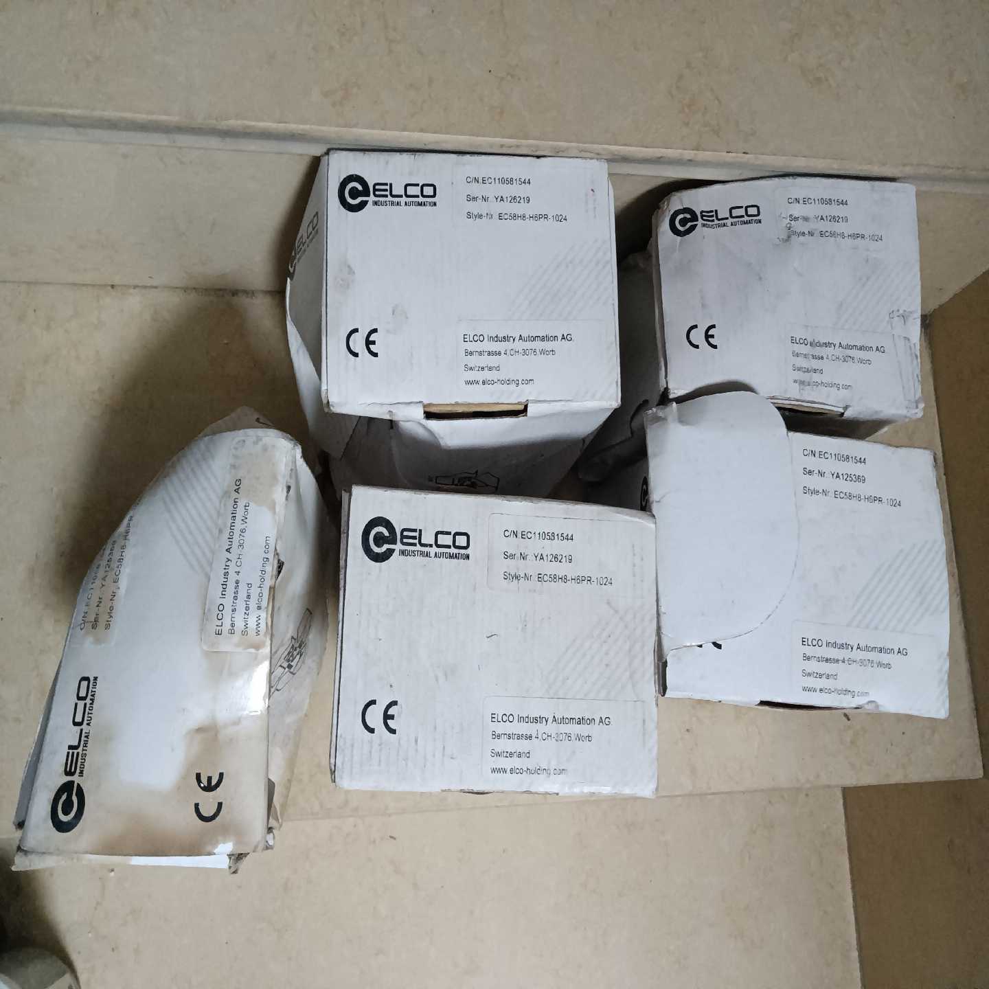 【议价】ELCO编码器EC58H8-H6PR-1024外包装破旧