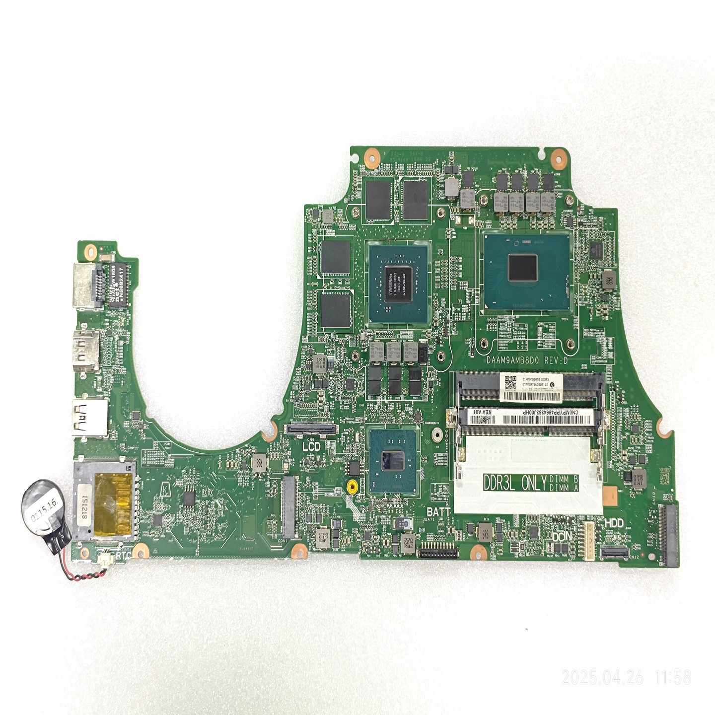戴尔DELLinspiron7559主板i7-6700H--议价商品