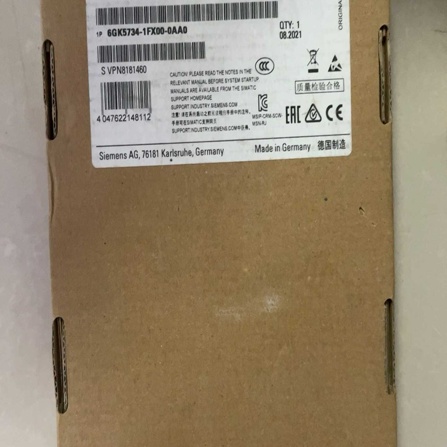 6GK5734-1FX00-0AA0一台，实物拍~询价