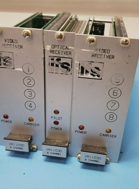 通用电气SecurityIFS8通道视频接收器/光学接收器VR110303