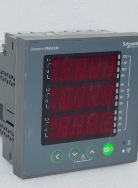 SCHNEIDER ELECTRIC Conzerv EM6433H POWER AND ENERGY METER
