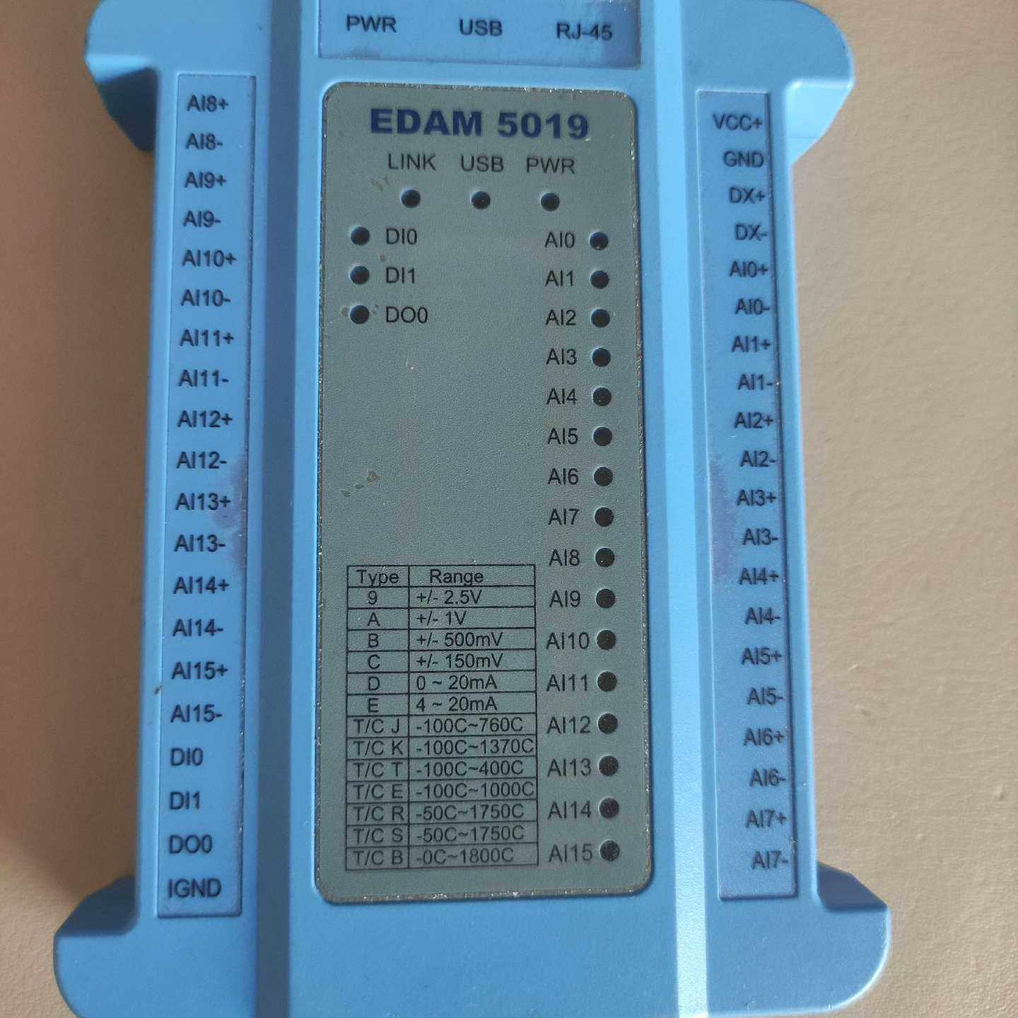 台湾博文edam 5019 温度采集 数据采集模块。【鑫鑫商铺】