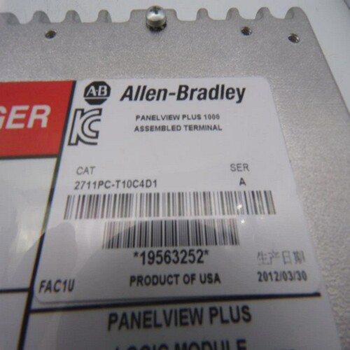 ALLENBRADLEY2711PC-T10C4D1系列AHMI