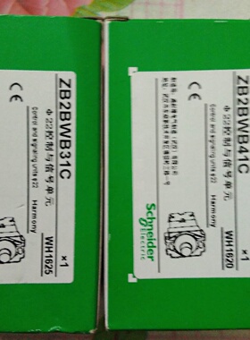 议价施耐德XA2EW ZB2BWB31C/41C/33C/34C/061/062C/36B1带指示灯