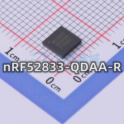 全新原装 NRF52833-QDAA-R 封装QFN-40 无线收发器芯片 现货供应