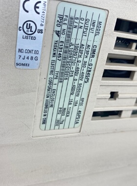 询价-安川G7变频器CIMRG7B45P55.5KW实物图已测