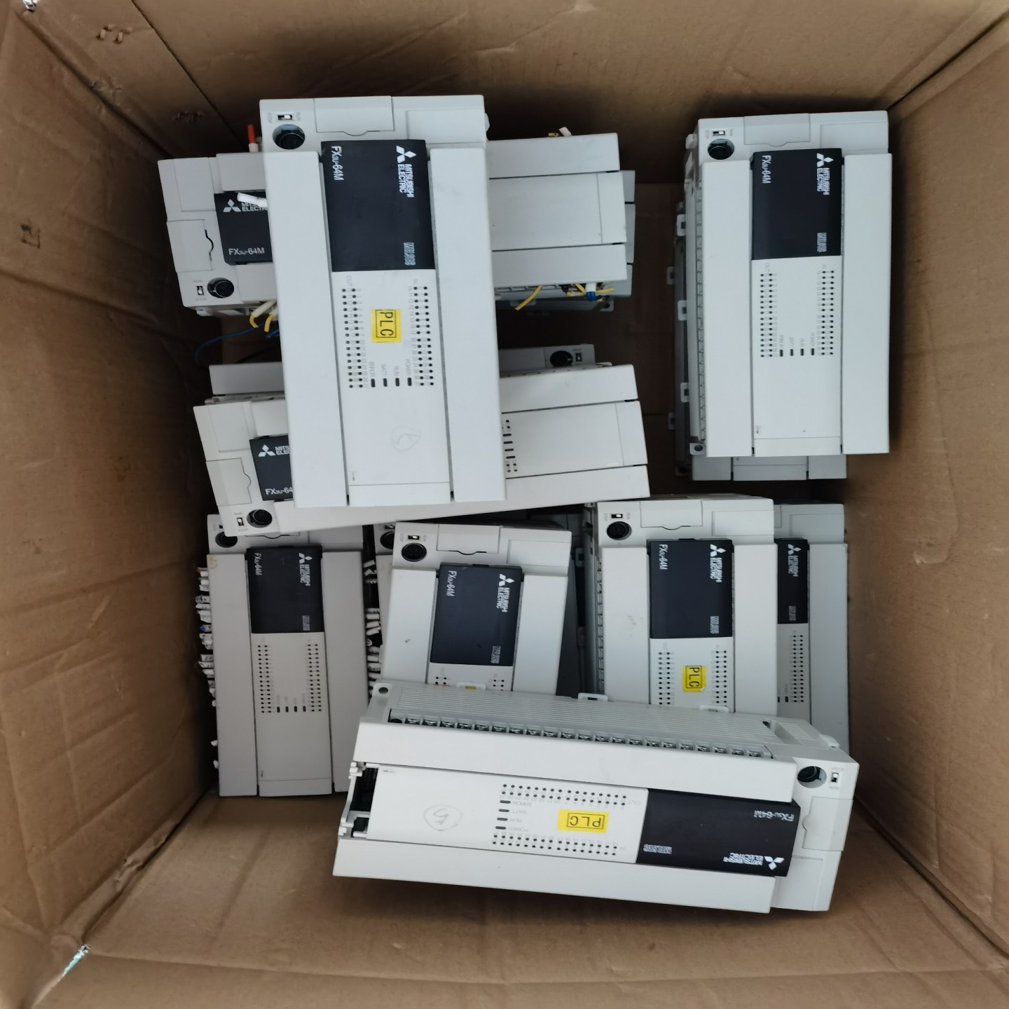 【议价】拆机二手三菱PLC FX3U-64MRES-A成色漂亮
