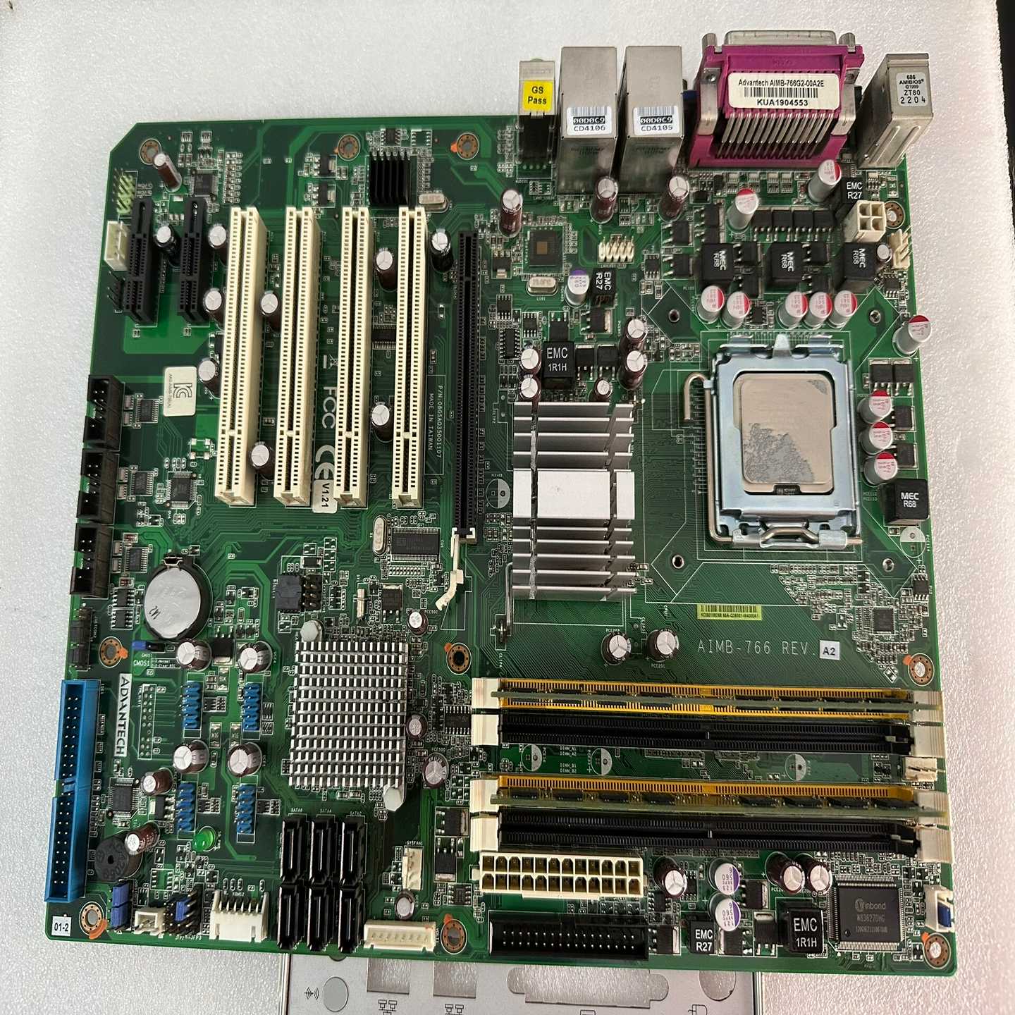 研华AIMB-766REV.A2工控机主板配挡板C询价