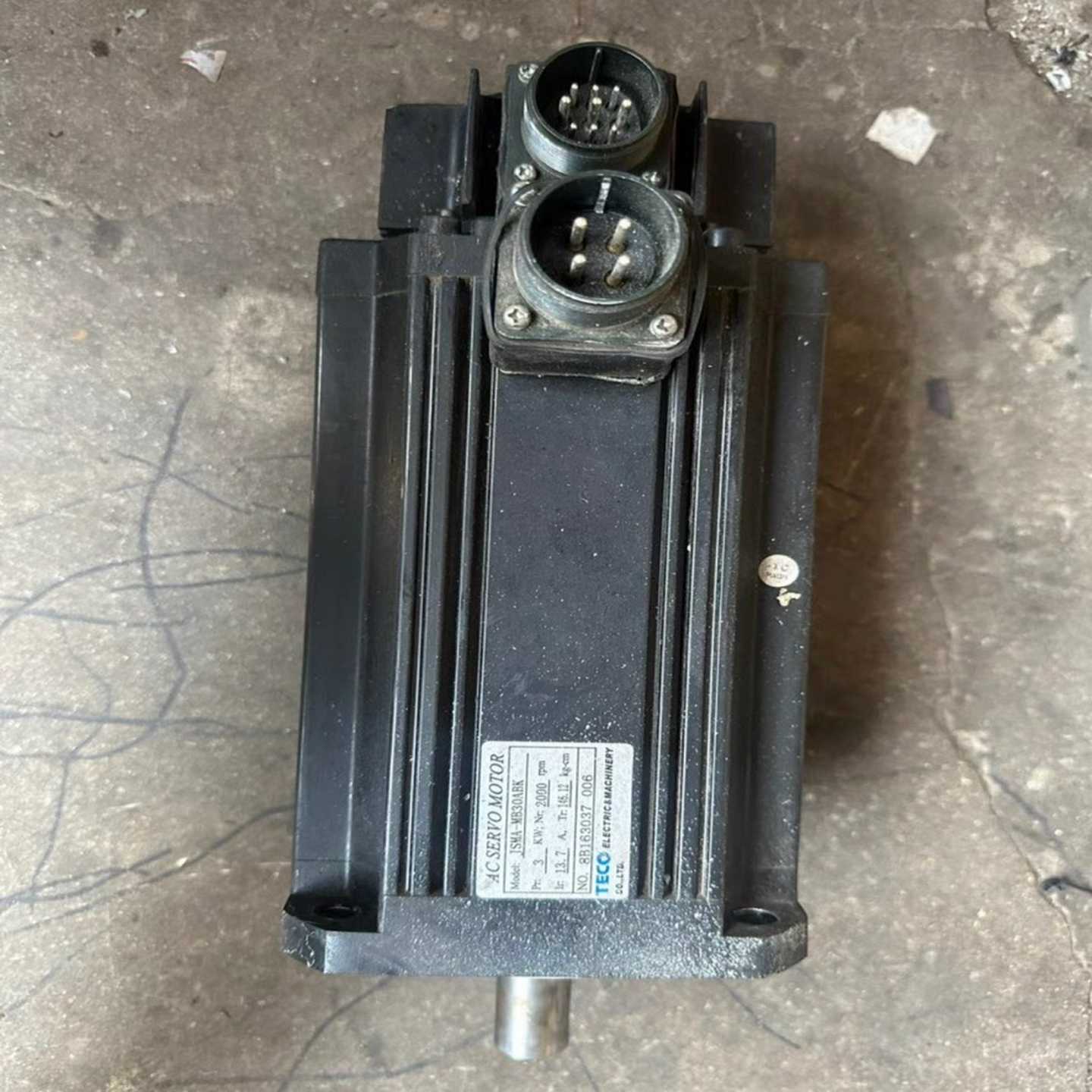 东元伺服电机JSMA-MB30ABK00拆机3.0KW，成色--议价商品