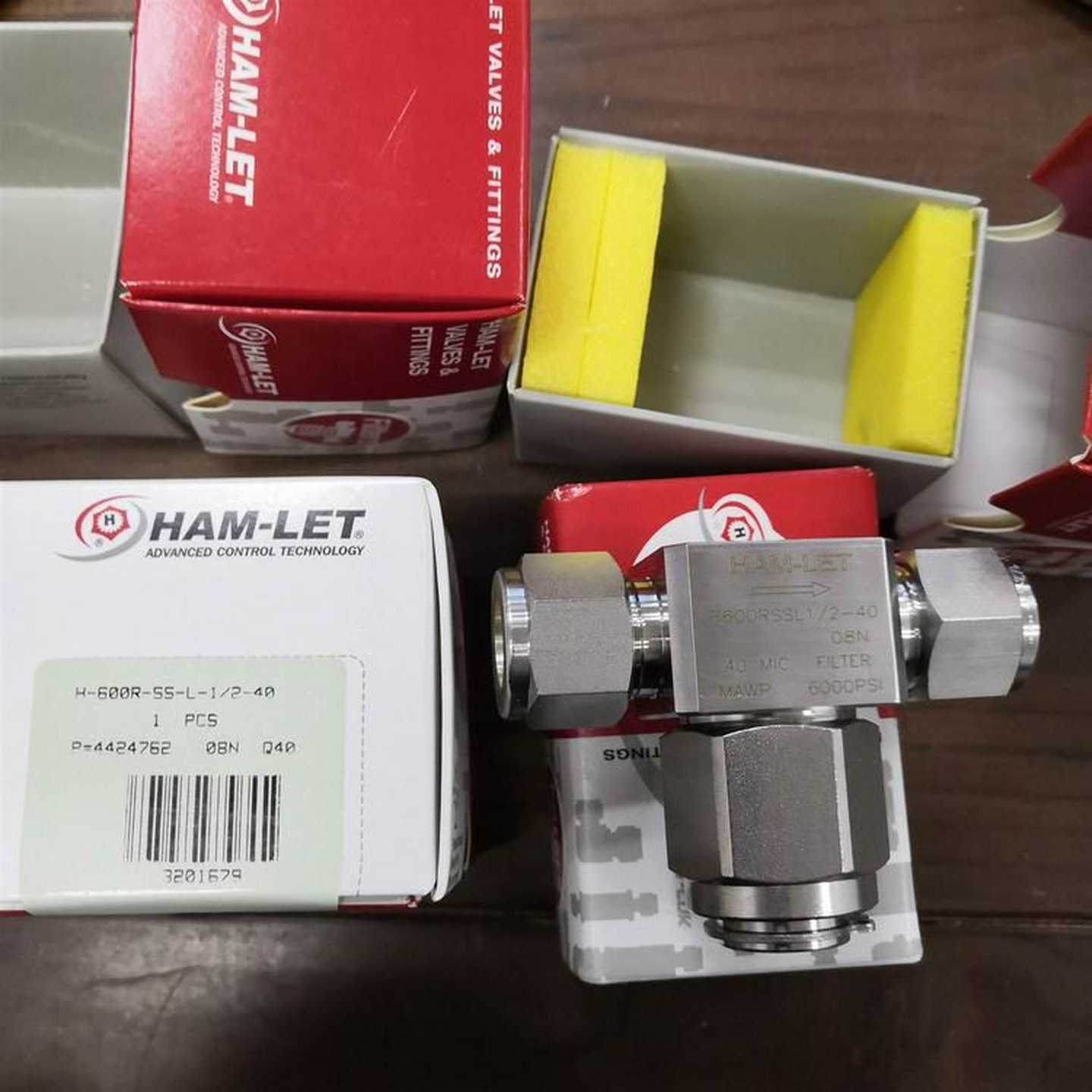 H6800SSL1/2PPST高压三通球阀以色列HAM-LET哈姆雷特阀门