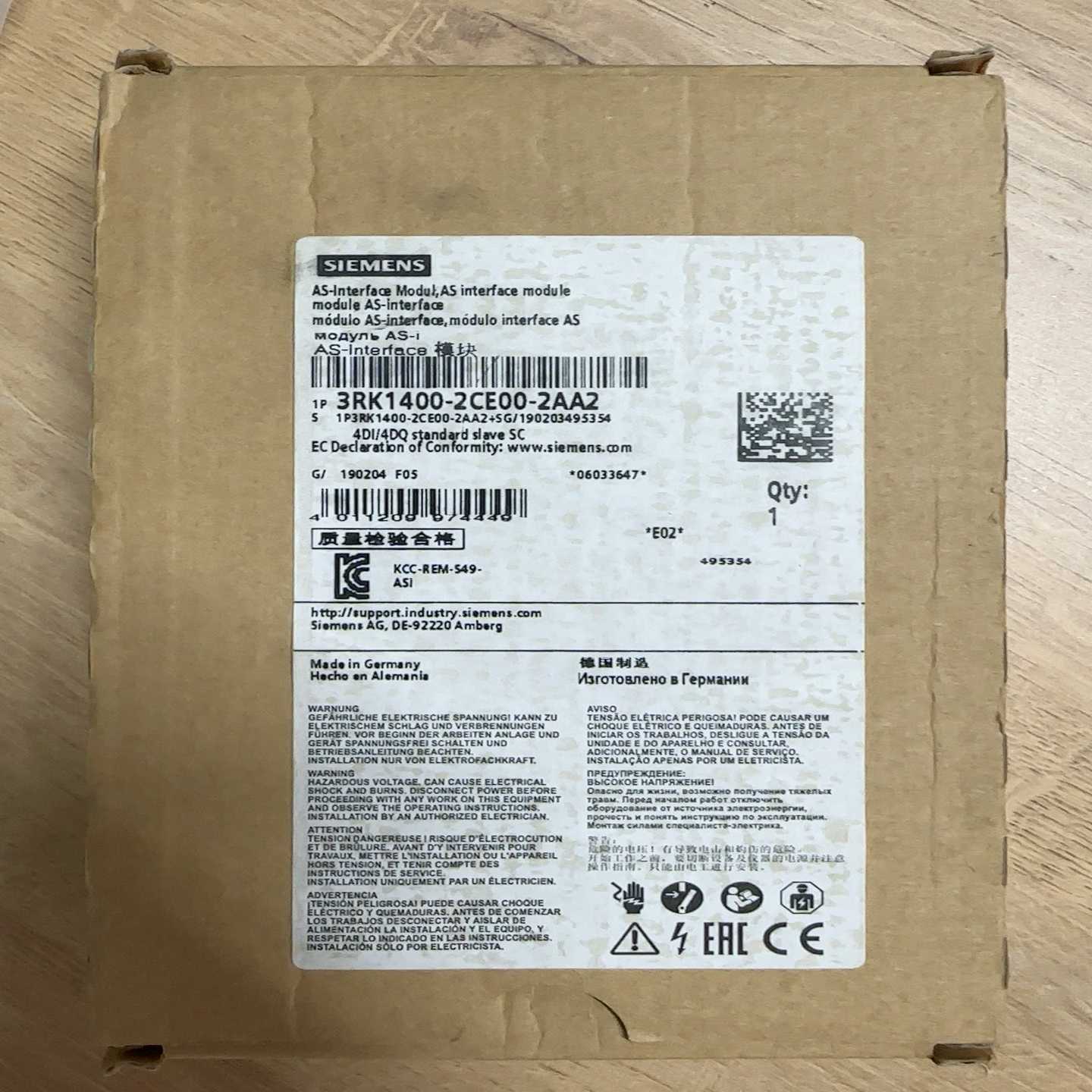 模块3RK1400-2CE00-2AA2询价