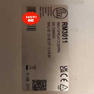 咨询 器 ifm编码