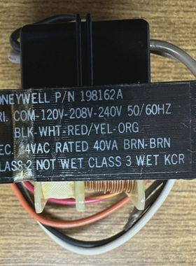 HONEYWELL198162ATRANSFORMER**USEDGUARANTEED**