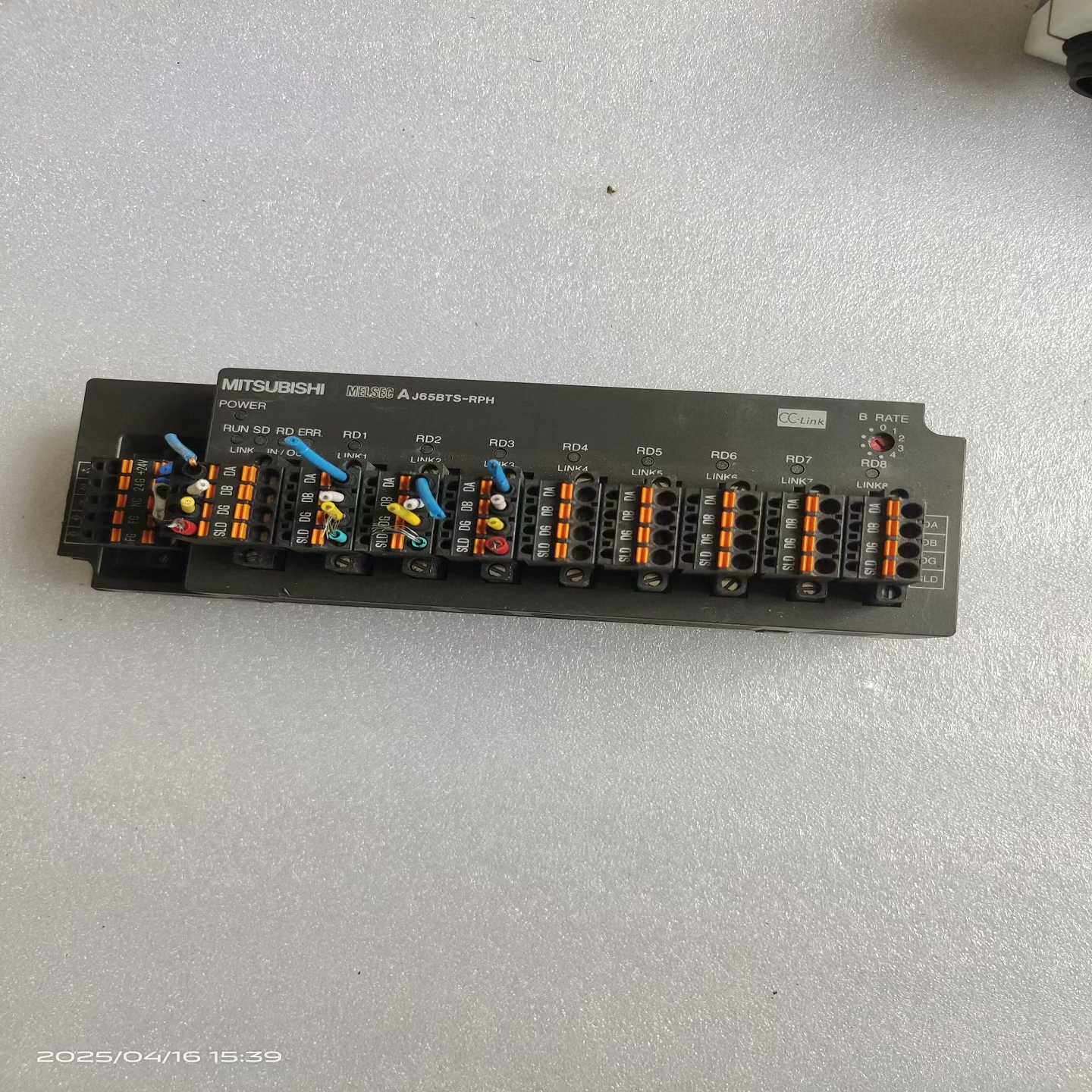 三菱AJ65BTS-RPH报告器汇单元，轻微使用痕迹但功能完--议价商品