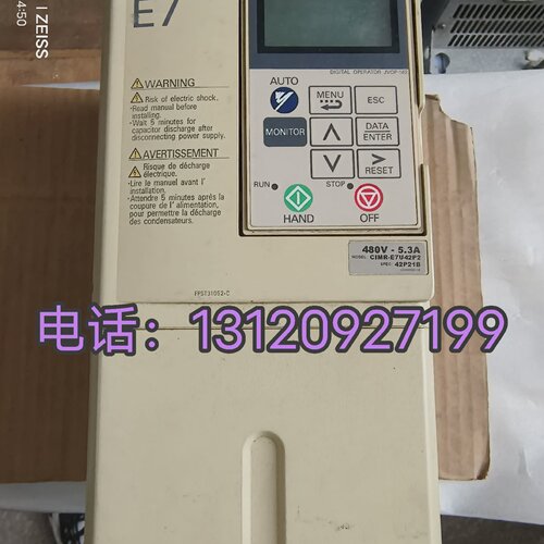 询-安川CIMRE7U42P2480V5.3A变频器