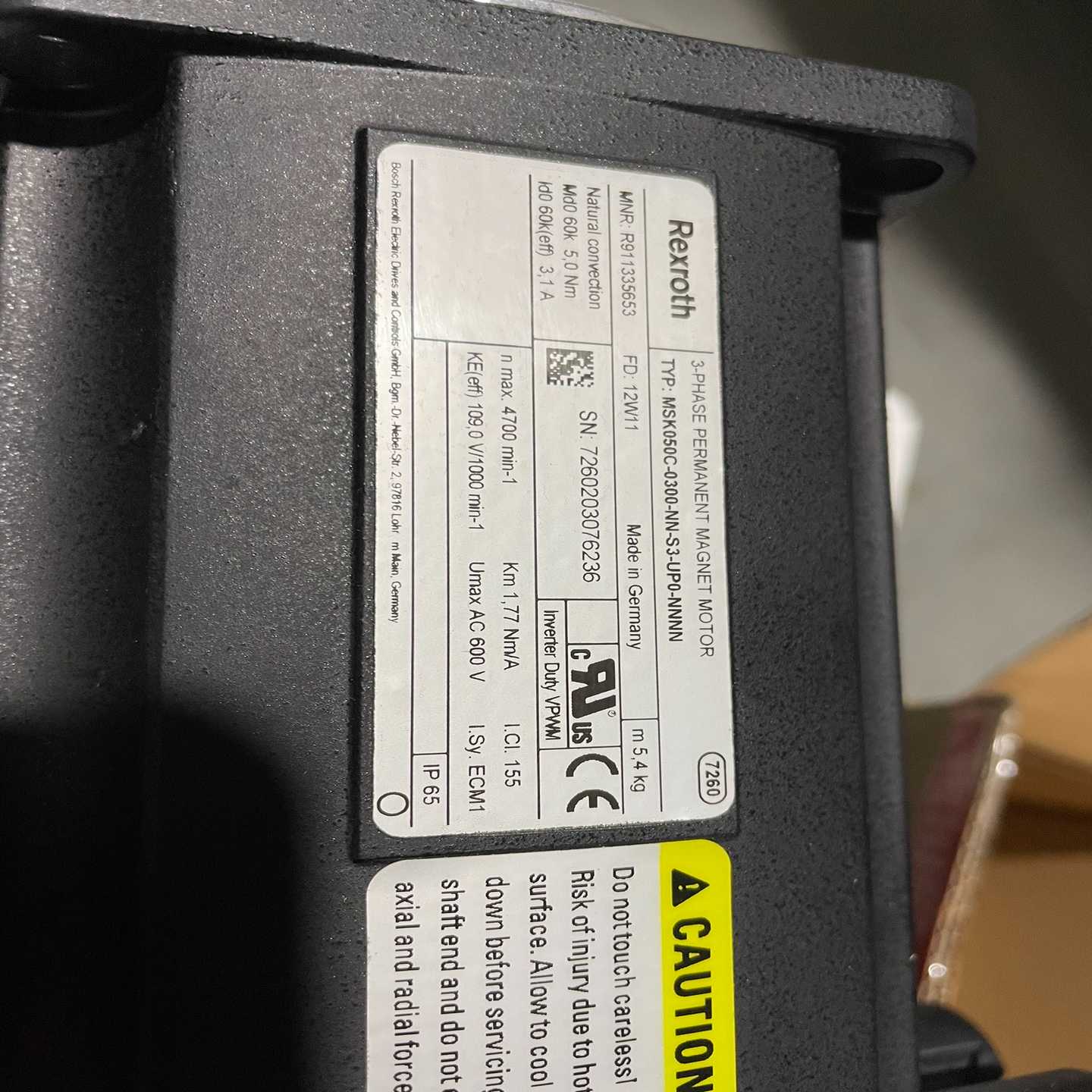 力士乐电机MSK050C-0300-NN-S3-UP0-N询价