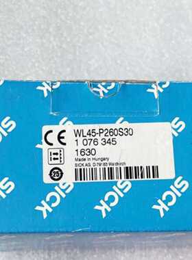 WL45-P260S30德国SICK西克传感器1076345~询价