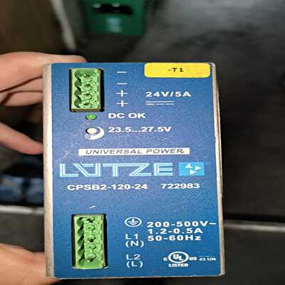 【议价】德国LUTZE吕策电源CPSB2-120-2472298适用