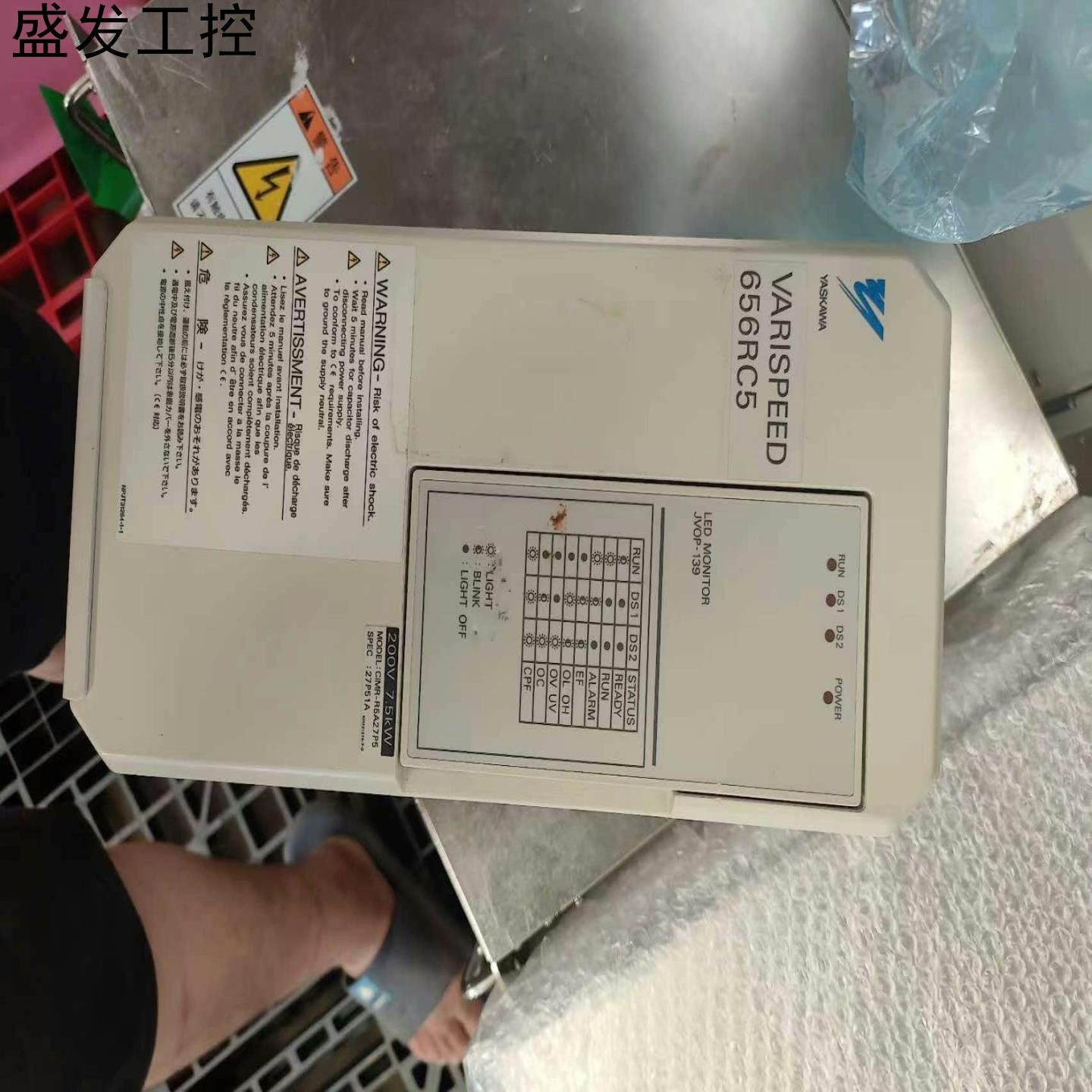 安川75KW变频器656RC5CIMR-R5A27P5议价产品