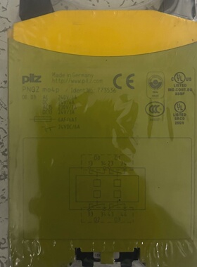 皮尔兹安全继电器PNOZmo4p型号773536全新未-议价