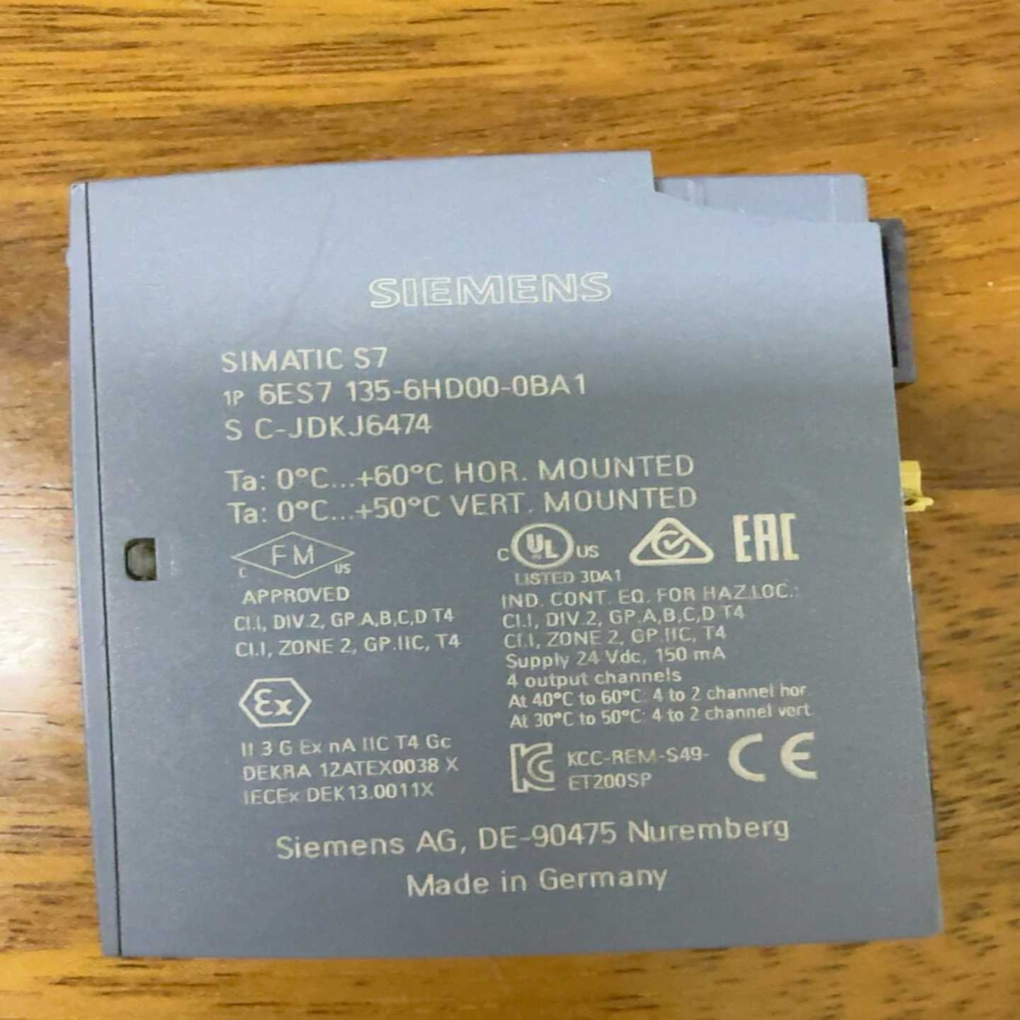 西门子PLC模块6ES7135-6HD00-0BA1--议价商品