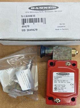 BannerSI-LM40KVE49479SafetyInterlockSwitch*NewinBox*