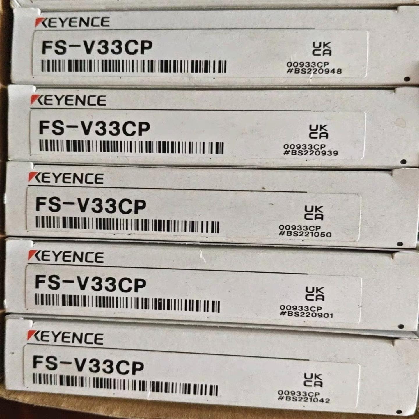 【议价】基恩士FS-V33CP光纤传感器盒码一致现