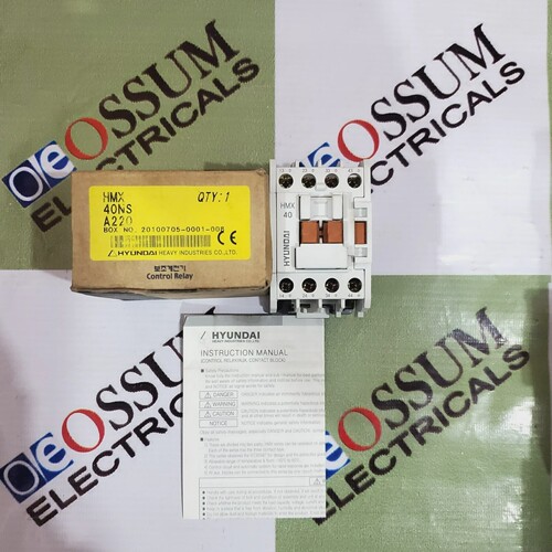 HYUNDAI电动HMX40NSAUXILIRY接触器电压220VAC免费快速发货