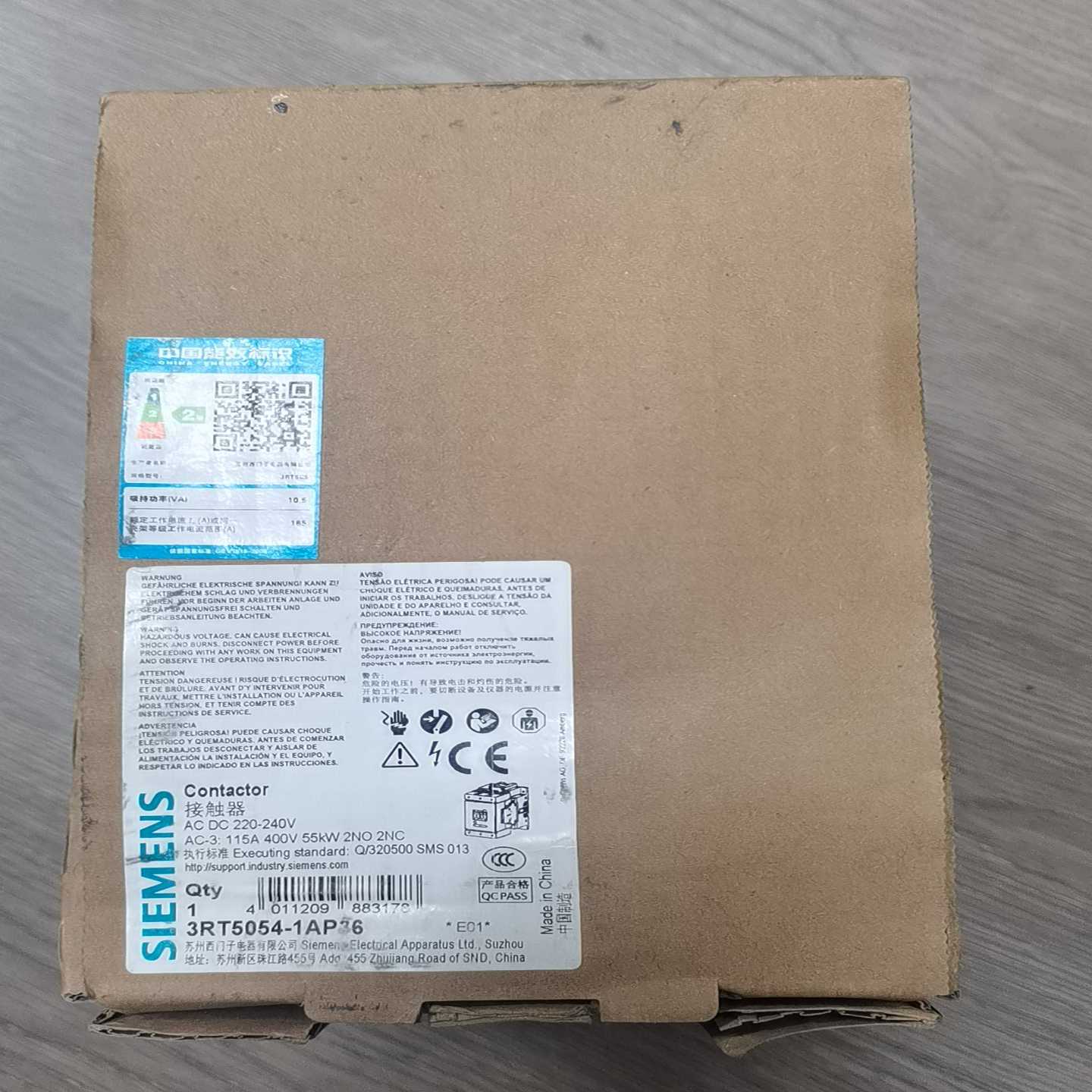交直流接触器3RT5054-1AP36 115A 有2~询价