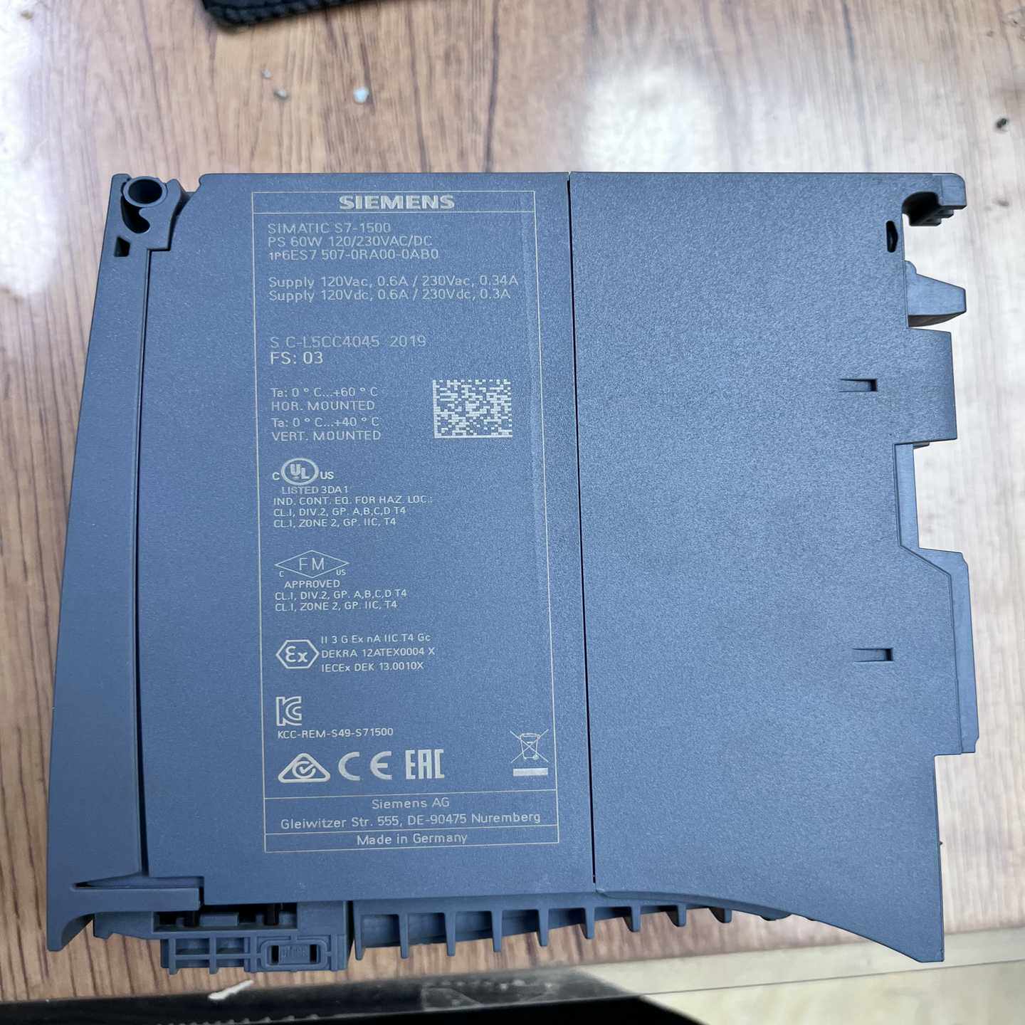 6ES7507-0RA00-0AB0、【询价】