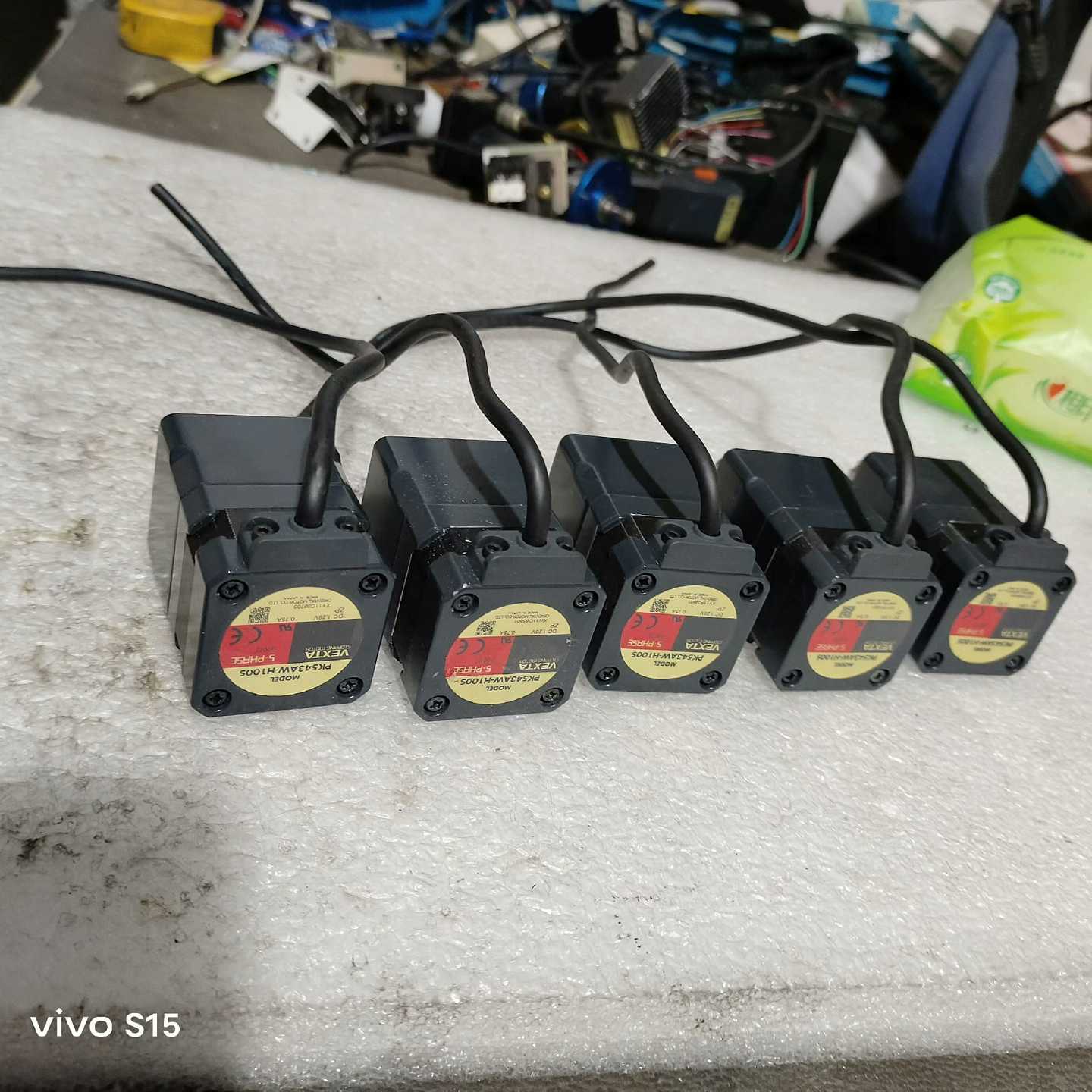 件PK543AW-H100S功能正常，步进谐波电机，图片询价