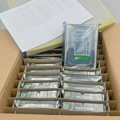 20 X Western Digital Caviar Grn 320GB Intern 5400RPM 3.5  WD