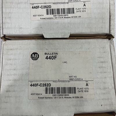 议价Ab Safety Relay Model 440FC252d Br New Unused Physical D