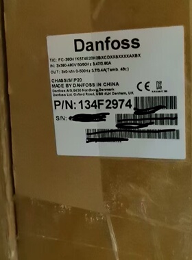 1台全新原装Danfoss丹佛斯变频器FC360H议价