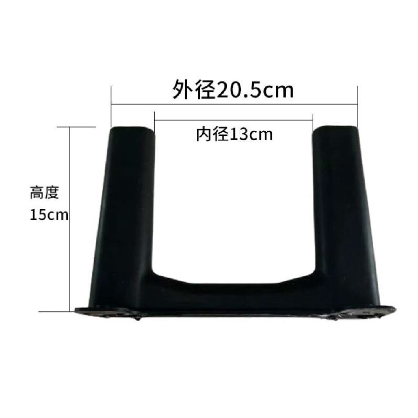 U型丝保护套U型丝套塑料隔离套分割套U型环预埋件塑胶套底座配件