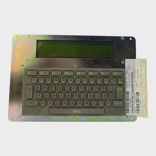 LOGOPAK 60100050 Operating Element Display With Keyboard Int