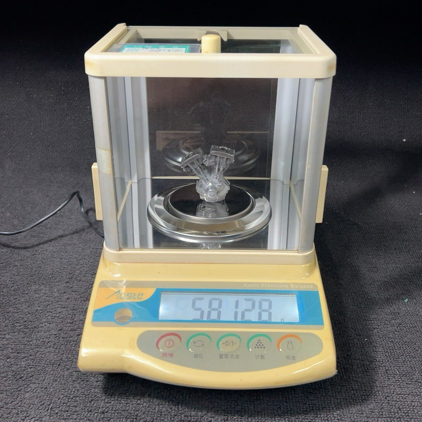 询价~日本AOSTE电子称最大200克，0.001精度黄金珠宝称。