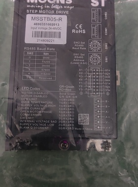 MOONS鸣志步进驱动器MSSTB05R全新未拆封无外议价