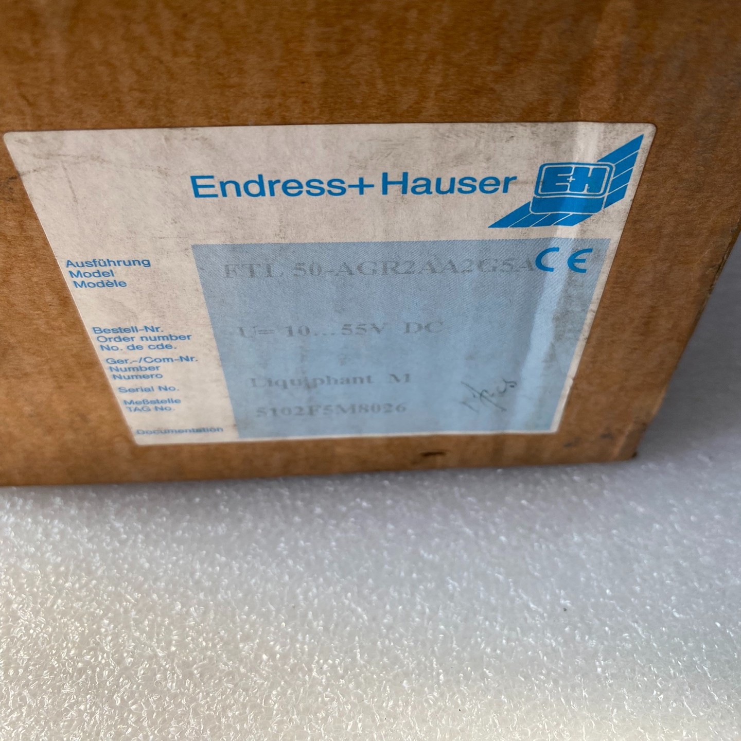 【请询价】E+H恩德斯豪斯FTL50-AGR2AA2G5A音叉液位计开