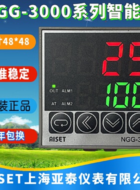 供应AISET上海亚泰仪表温控NGG-3000 3440V 3460V 3800V 3410V-T