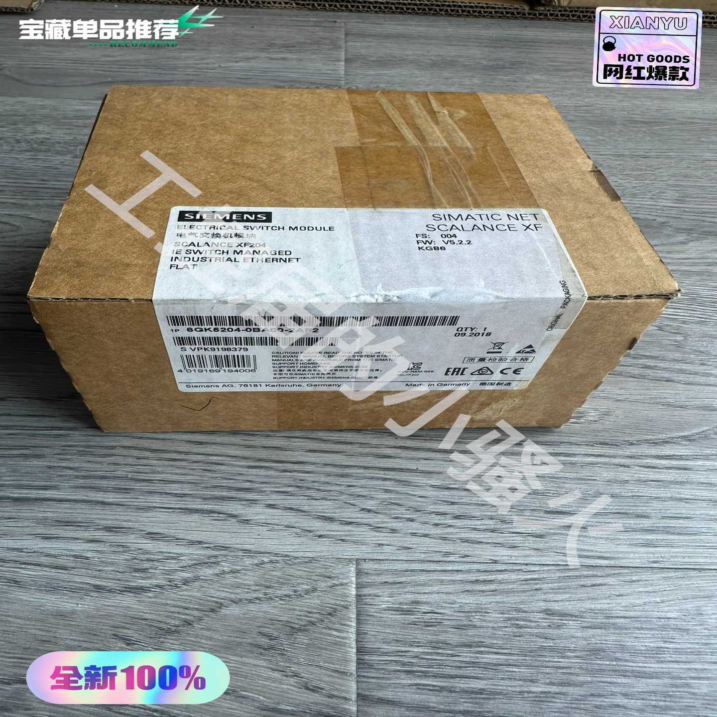 询价6GK5204-0BA00-2AF2交换机XF204全