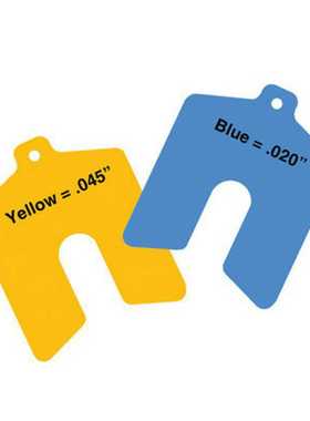 JPrecisionBrand49105蓝色弹性垫片2