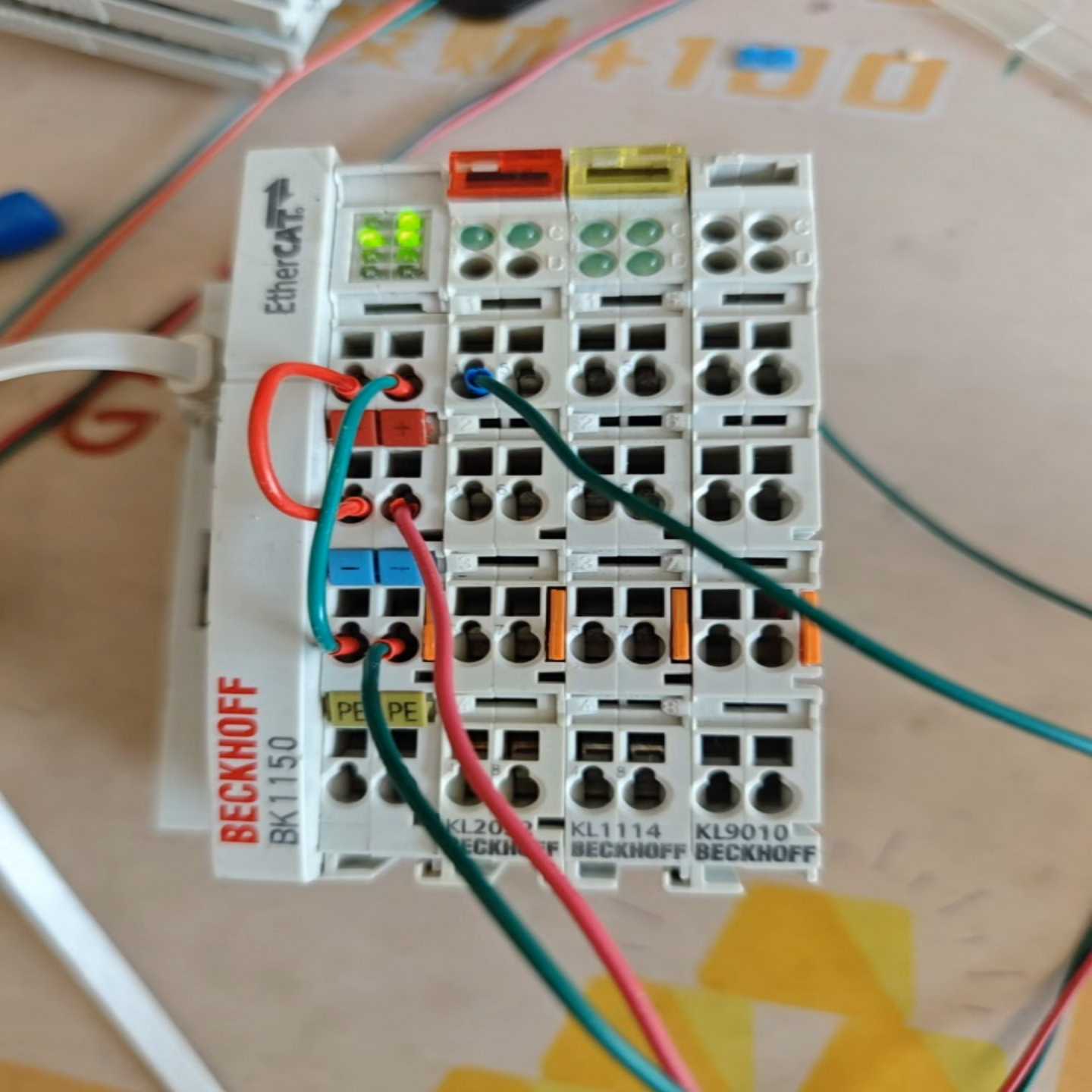 倍福模块BK1150带一对数字量io加一个终端，是一询价