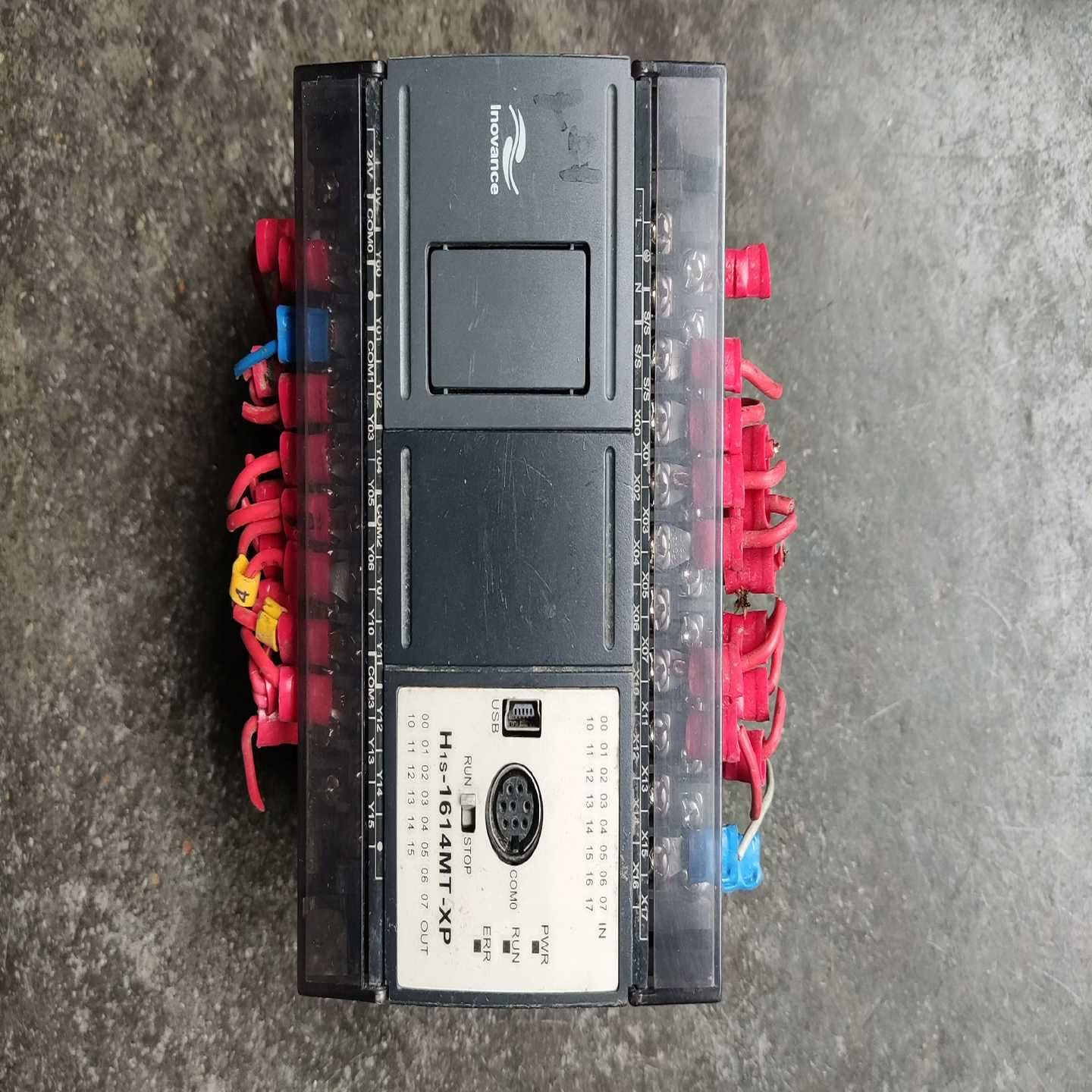 议价汇川PLCH1S-1614MT-XP，拆机下来，成色如图挺